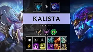 Kalista Mid vs Aurelion Sol - BR Master Patch 25.14