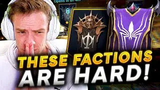 THIS WAS BRUTAL! I Progress In Dark Elves And Knight's Revenant's Faction Wars!| Raid Shadow Legends