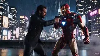 John Wick vs Iron Man | Skill vs Power