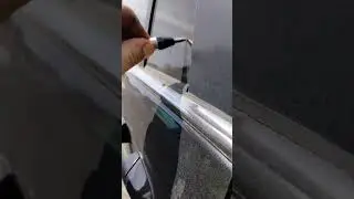 Easiest way to break glass on a vehicle in an emergency #automobile #car #extractor #centrepunch