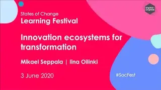 Innovation Ecosystems for Transformation
