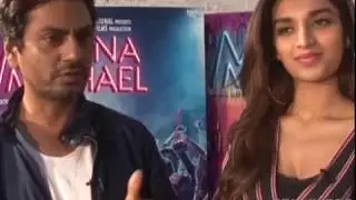 Nawazuddin Siddiqui & Nidhhi Agerwal on Munna Michael - Live Interview footage!