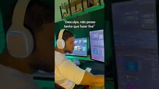 O LADO DURO DE SER STREAMER INICIANTE 🥹🥲 #streamer #stream #live #shorts