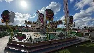 Nottingham Goose Fair 2025 | A look at all the rides before opening | Thursday  25th September