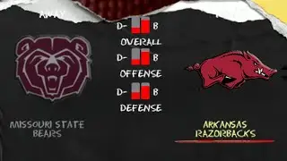 NCAA Football 10(NEXT) PSP Mod [2025-26 Rosters] Arkansas Dynasty Mode| Week 1 Vs. Missouri State 