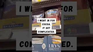 I went in for cocoa. It got complicated. #shorts