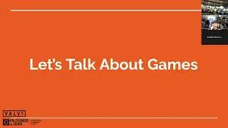 Building Storytelling Systems by Ben Burbank (Valve Software)