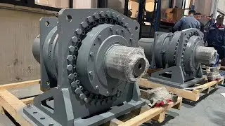 P series planetary gearbox flender size good quality gear reducer in China