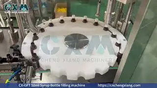 CX GFT Auto Syrup liquid filling machine