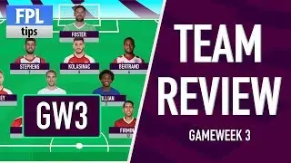 GAMEWEEK 3: TEAM REVIEW | Firmino Saves the Day | Fantasy Premier League 2017/18