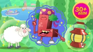 Давайте найдём L-Monster | 30-минутный цикл #abcmonsters #toddlerlearning #alphabetsongs