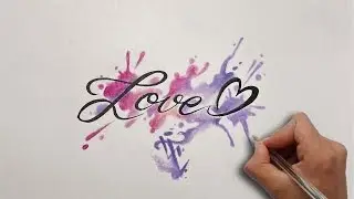 Dise&ntilde;o letras LOVE / Lettering Design LOVE - Nosfe Ink Tattoo