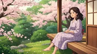 A Cozy Spring Day with Family in Japan | Ghibli Silent Days | Ghibli-Style Video