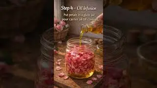DIY Rose Essential Oil at home in 2 days &ndash; pure & natural! #viralshorts