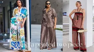 Style ideas : Printed co-ord sets