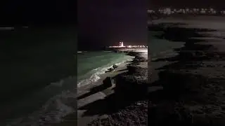 Iran kish island beach view