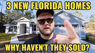 Touring 3 Unsold Florida New Construction Homes - Your Chance for a STEAL! 🏡 Crazy Deals Await! 💸