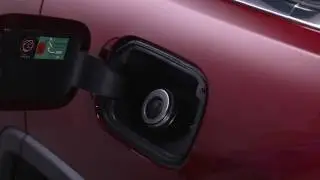 Fuel Filler Door-Locate the gas cap cover and refuel 2018 Jeep Grand Cherokee