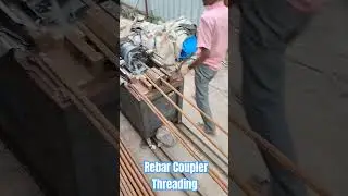 Rebar Coupler Threading | Civil Engineering