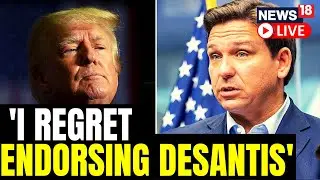 Trump Attacks Florida Guv Ron DeSantis As 2024 Presidential Race Heats Up | Donald Trump Speech