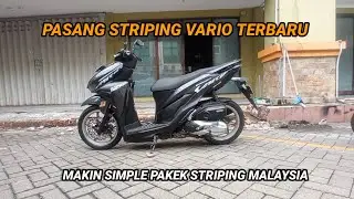 TUTORIAL PASANG STRIPING VARIO 125 /150 NEW MODEL TERBARU