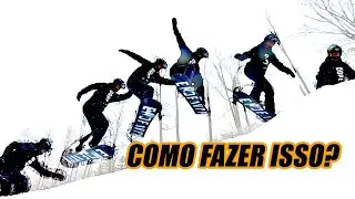 Snowboard para Iniciantes | Como pular rampa, 180 Backside