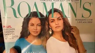 Roaman&rsquo;s Plus Size Clothing Catalog April/May 2021 flip through pt 2
