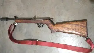 Homemade 22lr single shot rifle, miniature rifle #homemadegun #22lrhomemaderifle #handmadegun #gun
