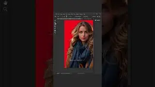 Refine the hair and remove background in photoshop