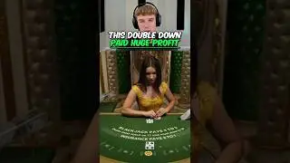 Toaster this DOUBLE DOWN on BLACKJACK paid huge PROFIT