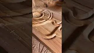 Clean Cut CNC Wood ASMR 🌳 | Soft Routing & Calm Wood Carving Sounds