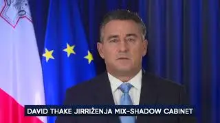 David Thake jirriżenja mix-Shadow Cabinet u jissospendi lilu nnifsu mill-Grupp Parlamentari tal-PN