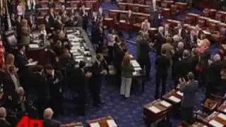 Raw Video: Ailing Sen. Kennedy Returns to Senate
