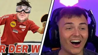 NoHandGaming REAGIERT auf den BESTEN TISCHTENNIS SPIELER der WELT!😂 | Team Benji