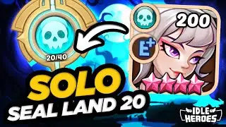 Idle Heroes - 9 Star ELOISE Beats Seal Land 20 EASY!!!