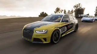 Forza Horizon 5 - 2013 Audi RS4 Avant | Road Race | No commentary gameplay