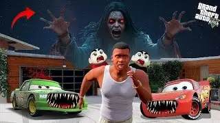 Shinchan And😱Franklin Found A🥶Dangerous Ghost🧟 In Their House In GTA 5!🏎️ #gta5viralvideo#dangerous 