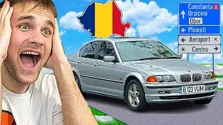 MERG cu BMW E46 prin ROMANIA! - Euro Truck Simulator 2
