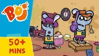 Boj - Recording a Song | Boj A Boom Compilation | Cartoons for Kids