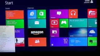 Windows 8 - Quick access menu