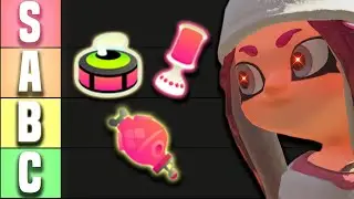 Kiver Ranks Splatoon 2 Sub Weapons! (TIER LIST)