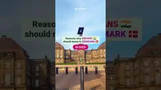 Denmark Work Visa for Indians 🇩🇰 | Live and Work in Denmark | Leap Scholar #shorts