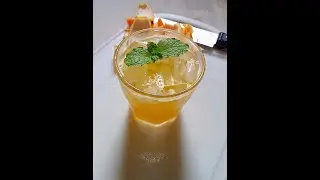 Refreshing Orange cooler.