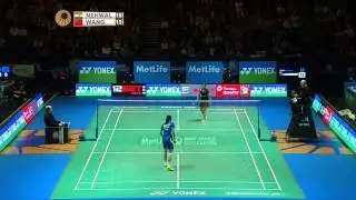 Saina Nehwal vs Wang Yihan | WS QF Match 3 - Yonex All England Open 2015