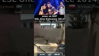 snax vs NIP in Katowice, ninja style #counterstrike #legendary #cs2  #gaming #csgo #esports