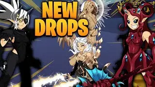 New Shadowslayer Sets! Free Drops! Hollowborn Boss Drops! Rares Shop AQWorlds