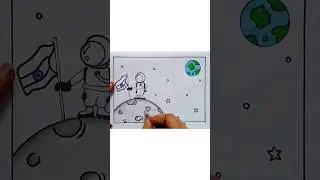 ISRO Chandrayaan 3  | National Moon day Drawing