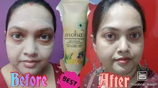 Moha herbal radiance face mask review#happy Time with PAYEL