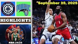 HIGHLIGHTS | Los Angeles Clippers vs Orlando Magic | NBA Season 2025