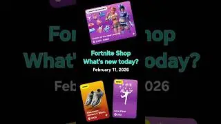Fortnite Shop: What's new? February 11, 2026 (C7s1)